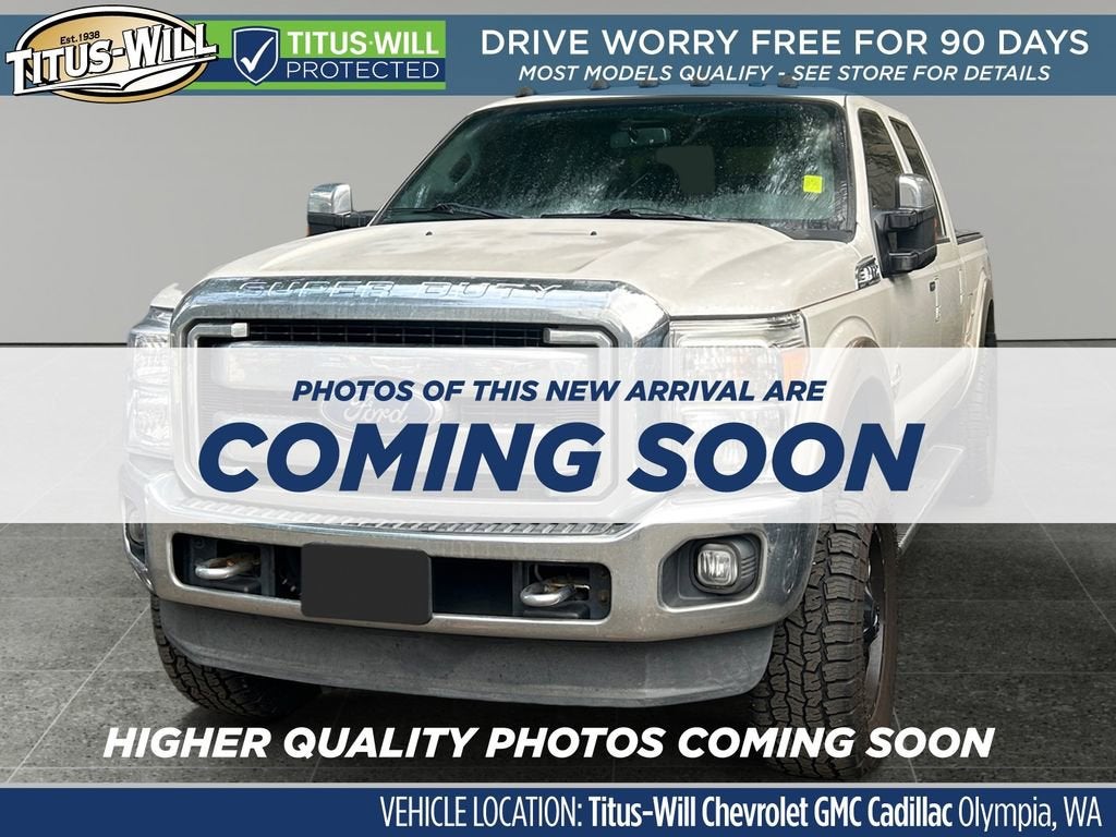 2013 Ford Super Duty F-350 SRW Platinum