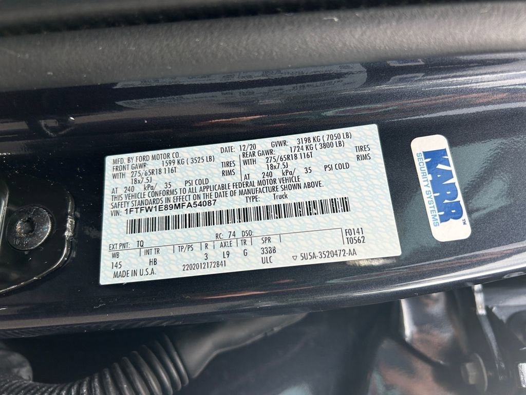 2021 Ford F-150 XL