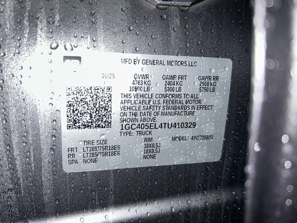 2026 Chevrolet Silverado EV Trail Boss - Max Range