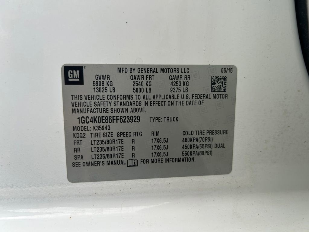 2015 Chevrolet Silverado 3500 HD LTZ