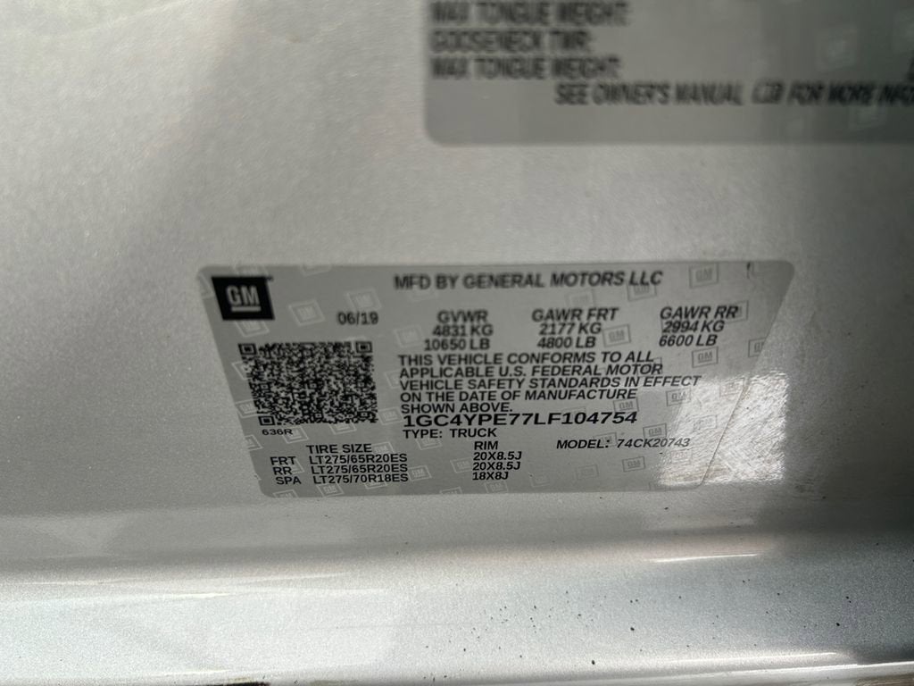 2020 Chevrolet Silverado 2500 HD LTZ