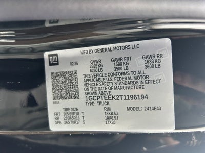 2026 Chevrolet Colorado Trail Boss