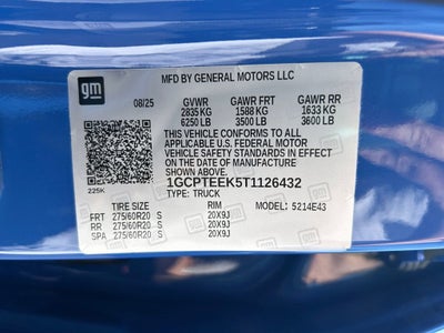 2026 Chevrolet Colorado Trail Boss