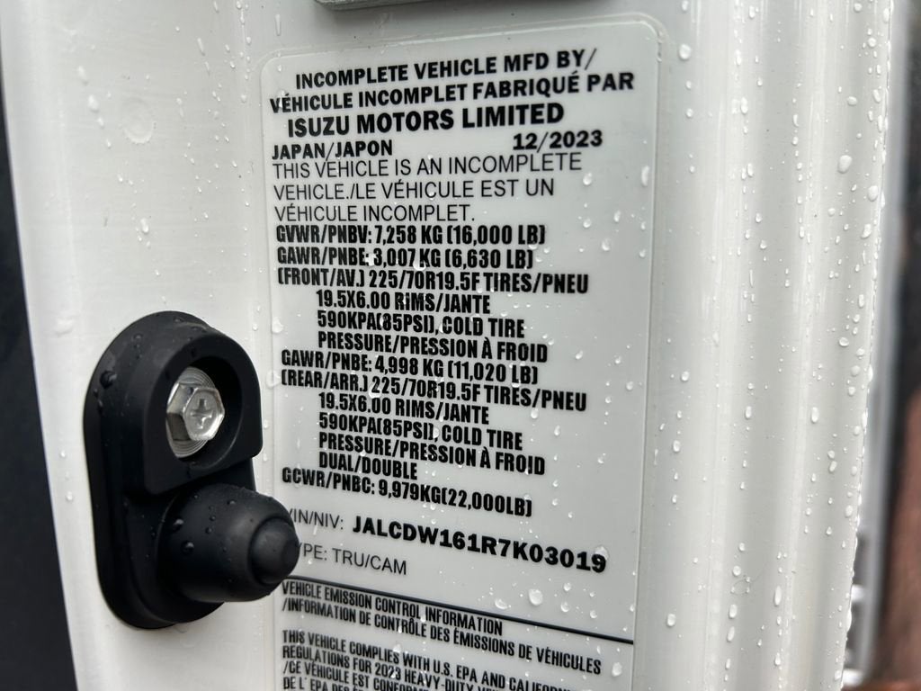 2024 Chevrolet Low Cab Forward 4500 XD Base