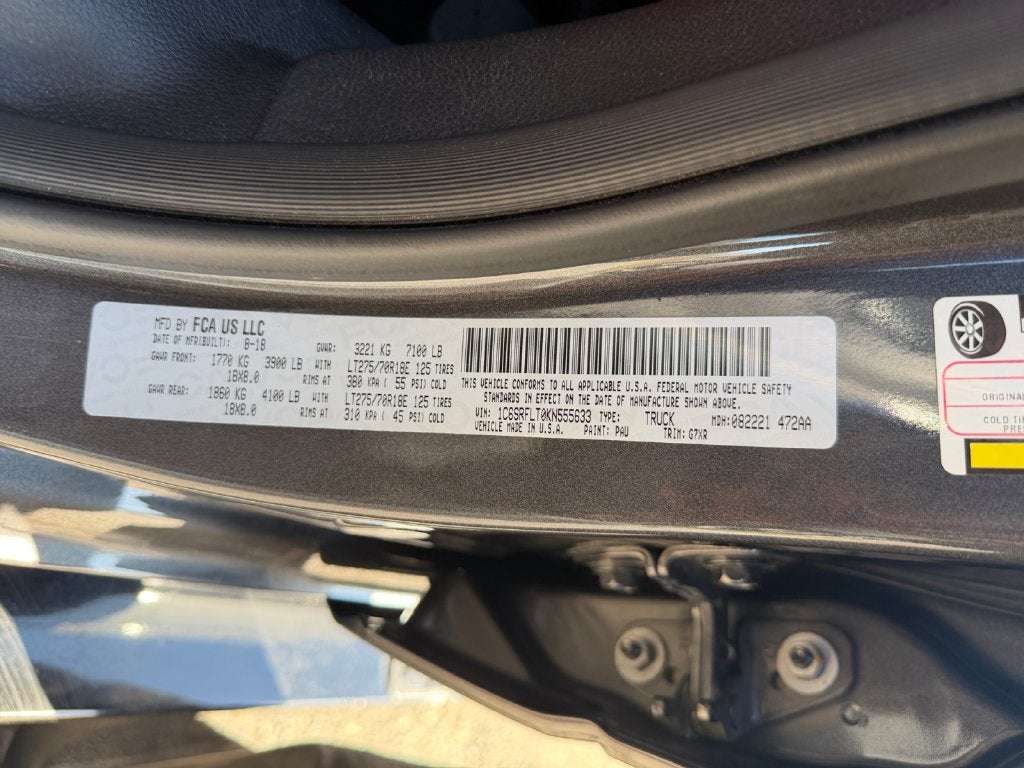 2019 RAM 1500 Rebel
