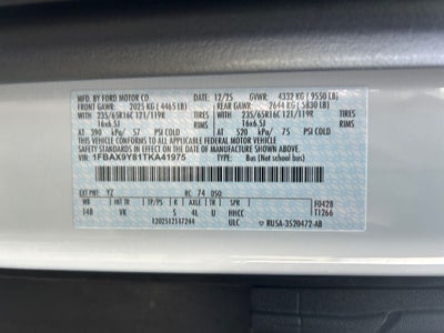 2026 Ford Transit-350 XL