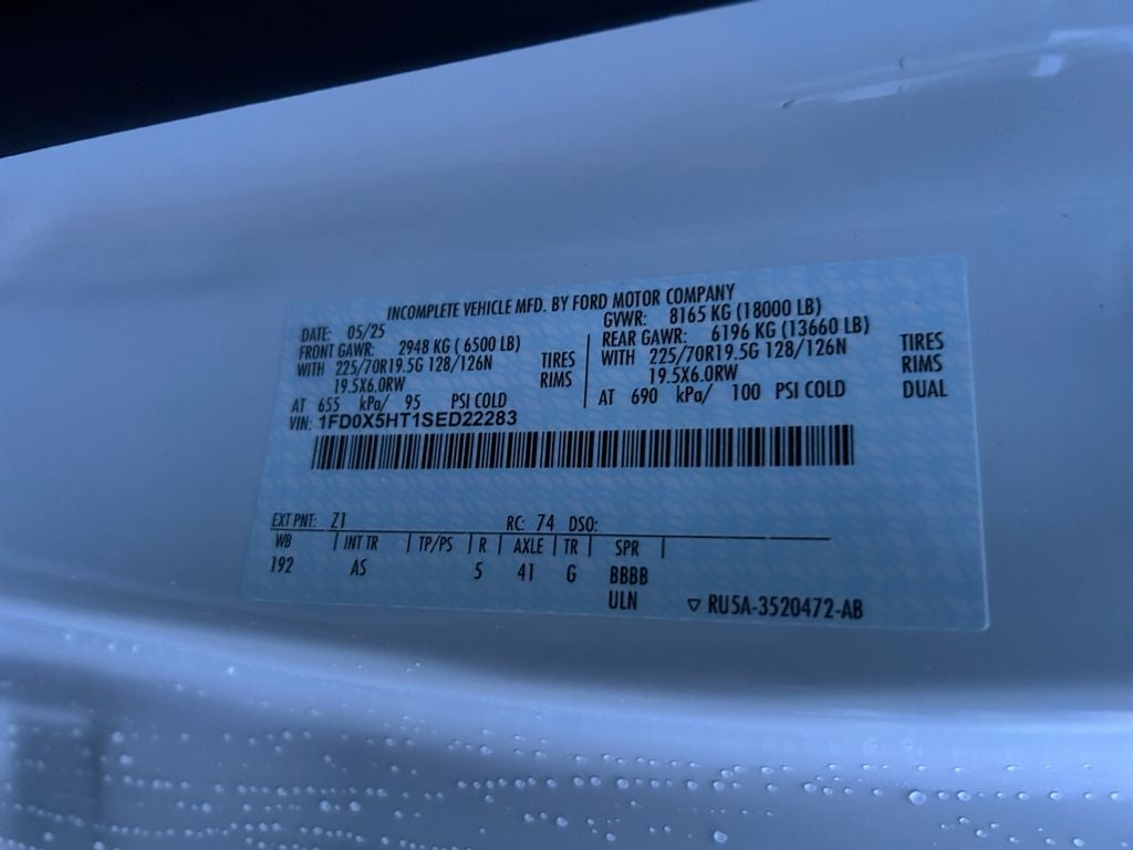 2025 Ford F-550SD XL DRW