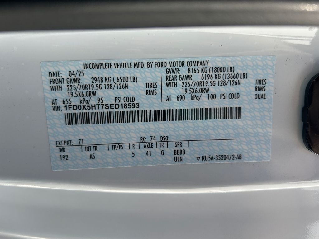 2025 Ford F-550SD XL DRW