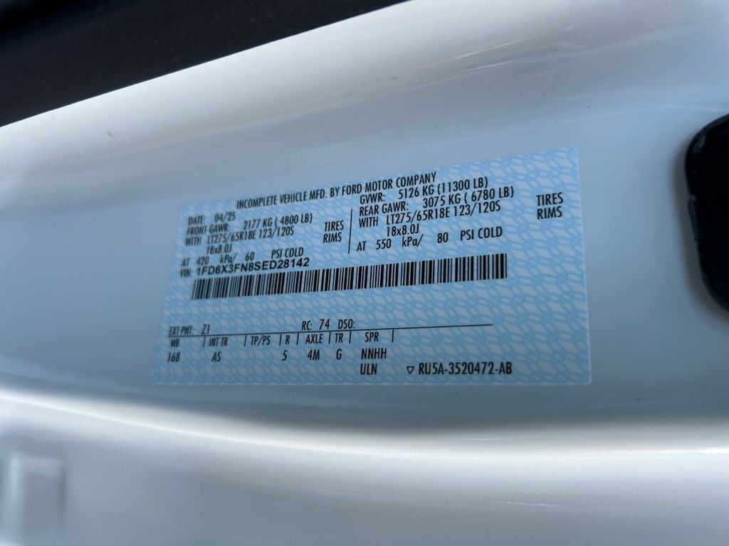 2025 Ford F-350SD Chassis XL