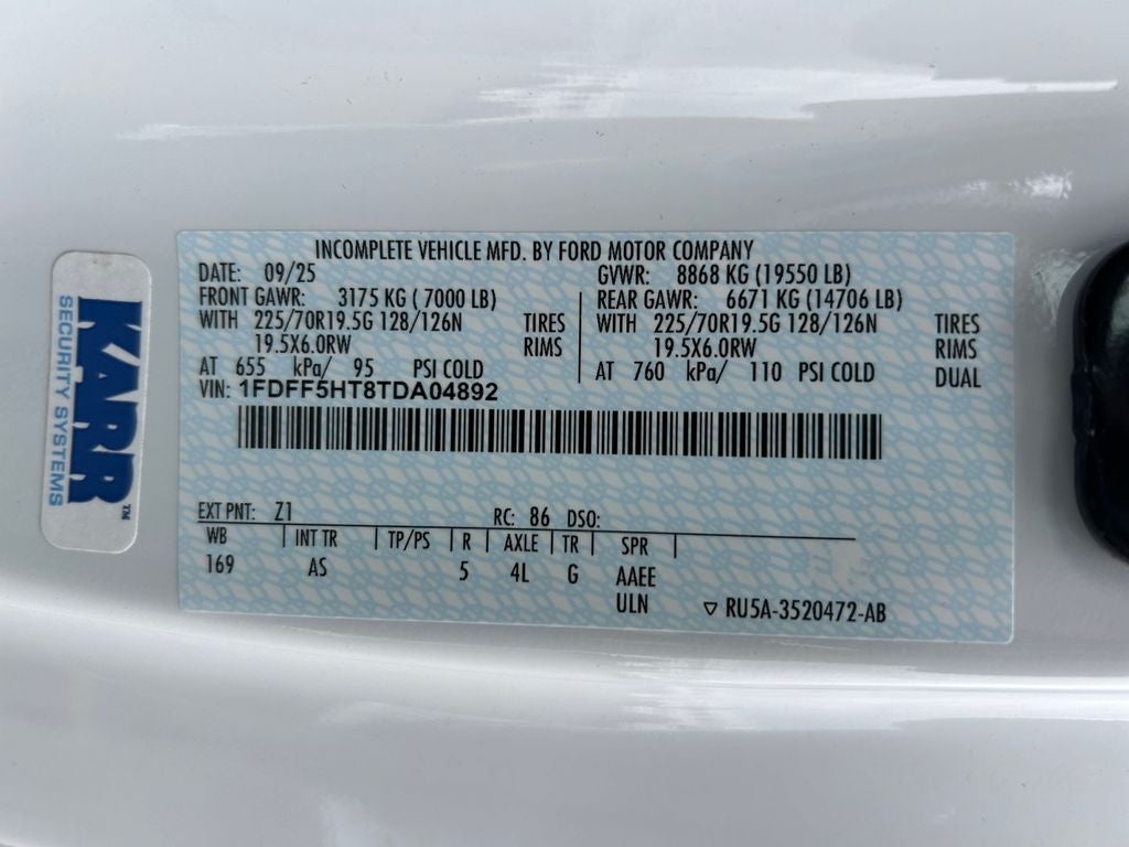 2026 Ford F-550SD XL DRW