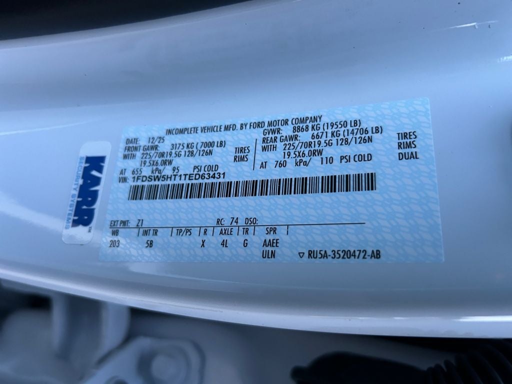 2026 Ford F-550SD Lariat DRW