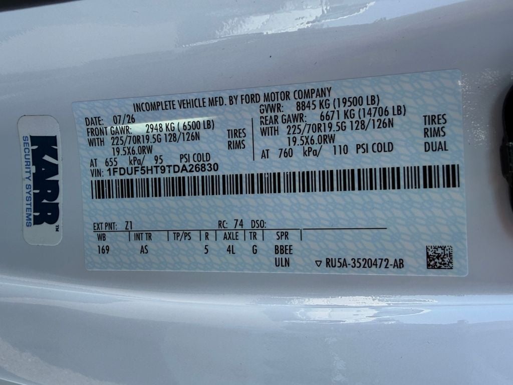 2026 Ford F-550SD XL DRW