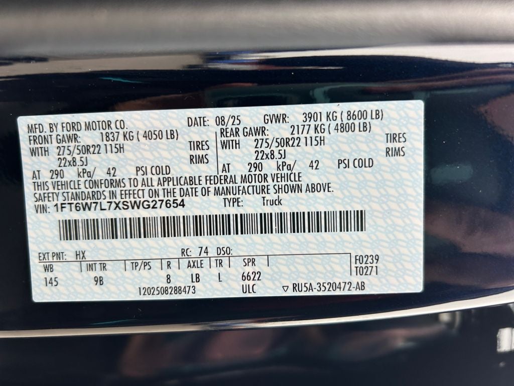 2025 Ford F-150 Lightning Platinum