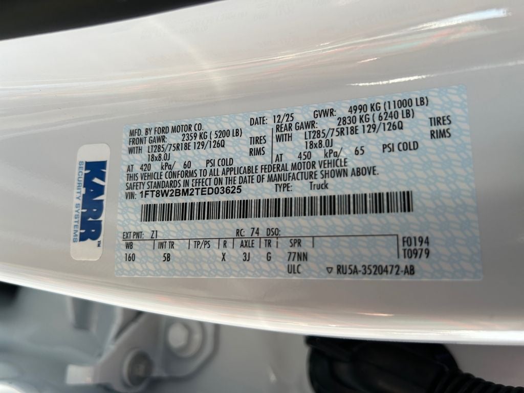 2026 Ford F-250SD Lariat