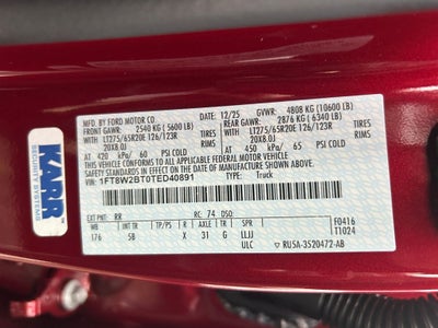 2026 Ford F-250SD Lariat