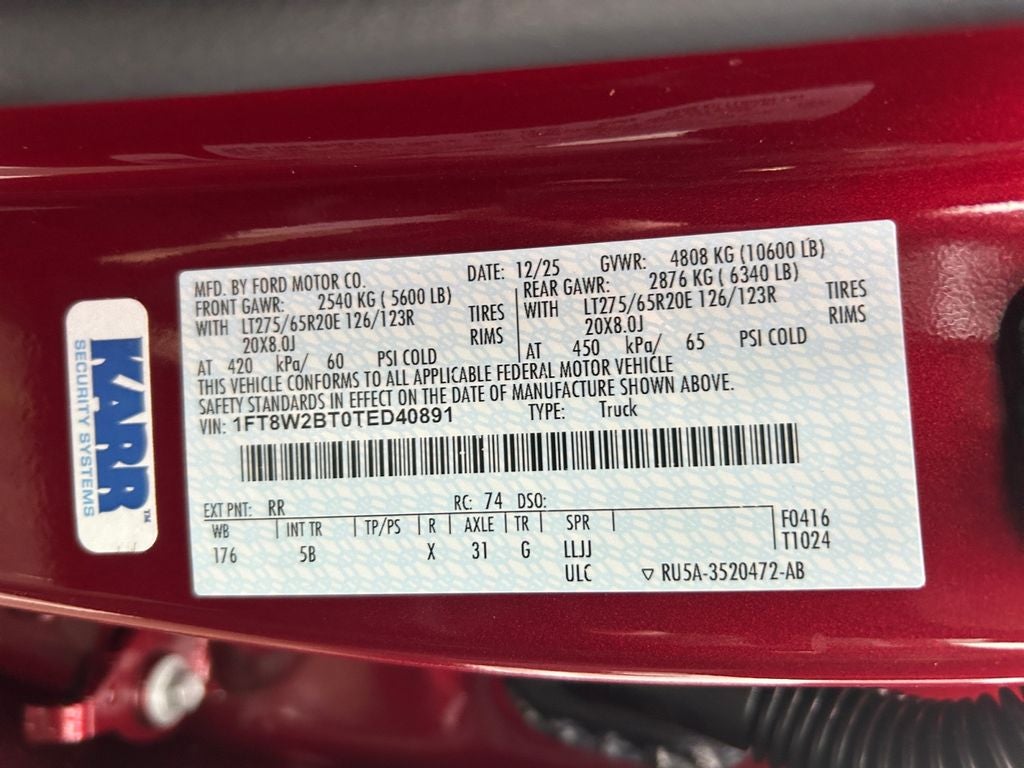 2026 Ford F-250SD Lariat