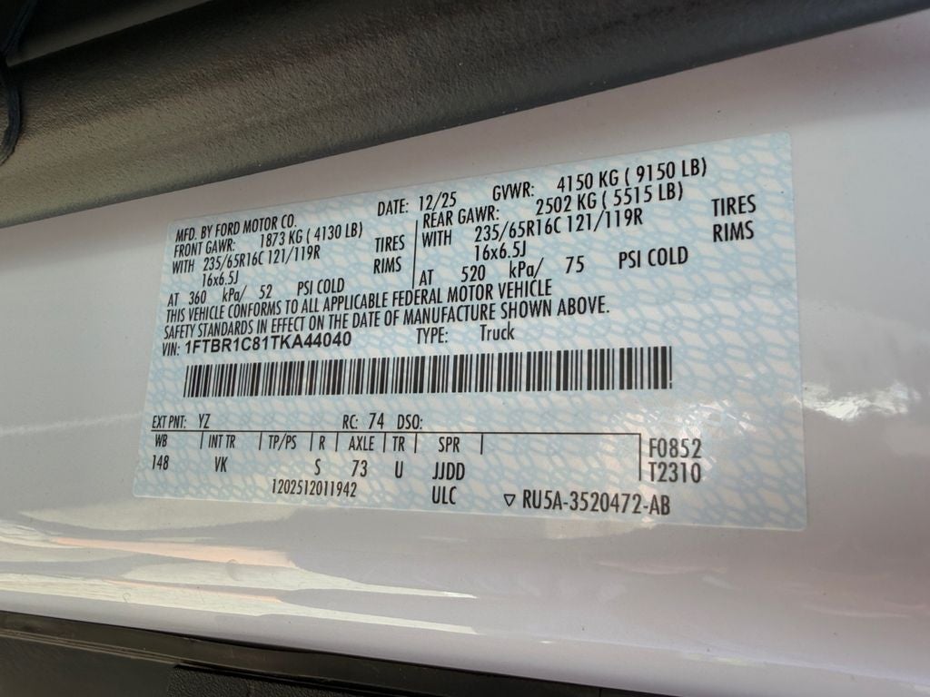 2026 Ford Transit-250 Base