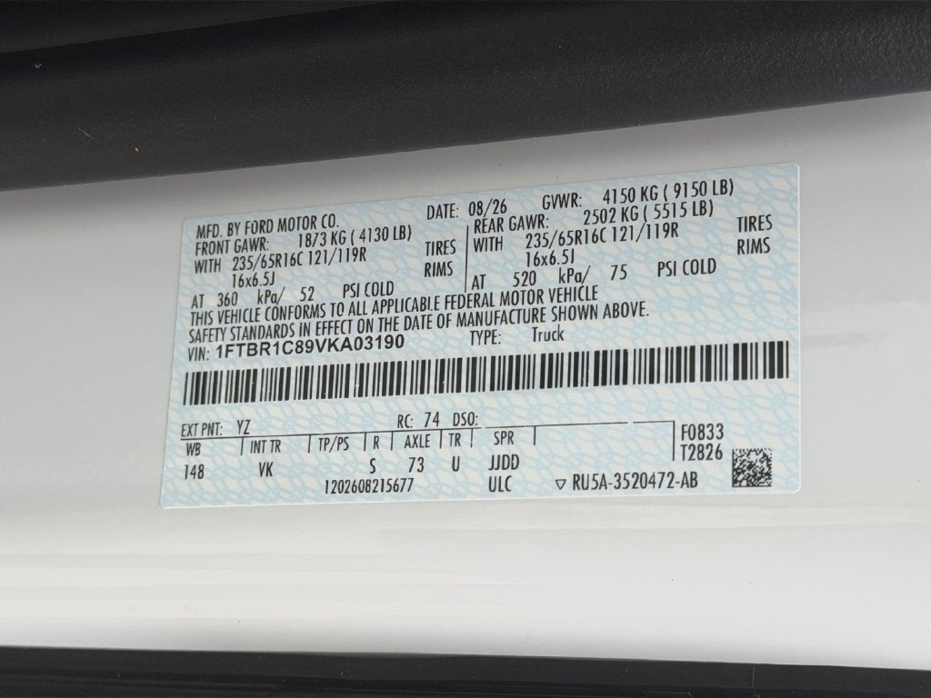 2027 Ford Transit-250 Base