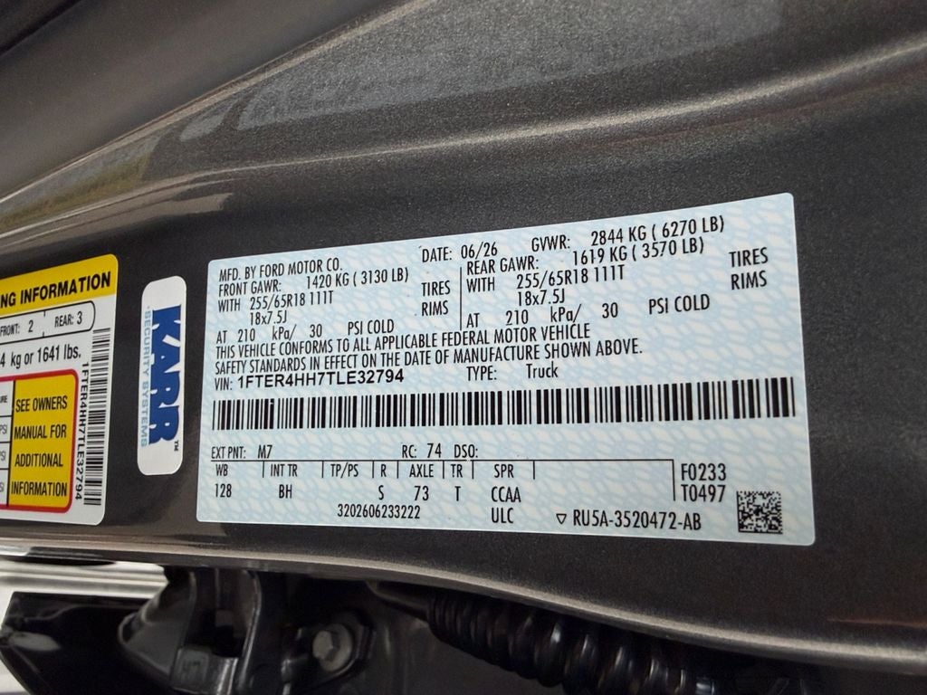 2026 Ford Ranger XLT INTRANSIT