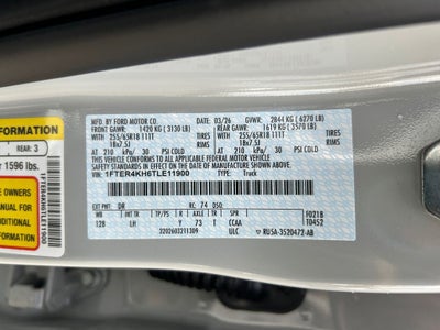 2026 Ford Ranger Lariat