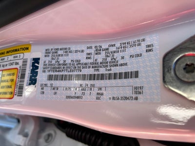 2026 Ford Ranger Lariat