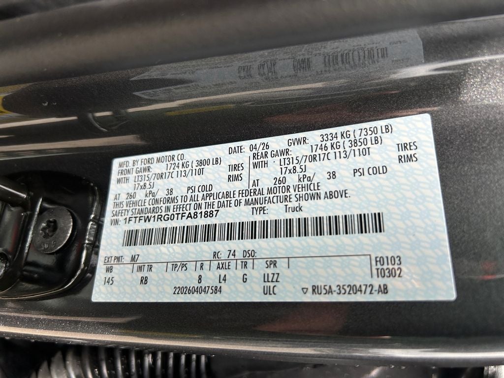 2026 Ford F-150 Raptor