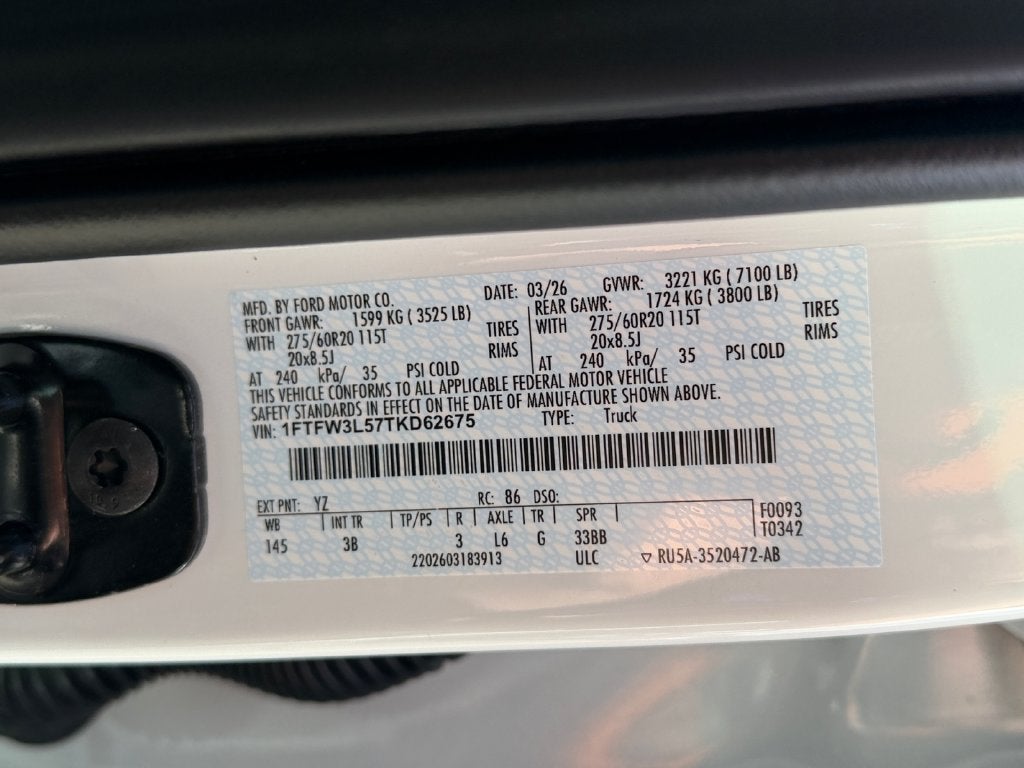 2026 Ford F-150 XLT BLACK WIDOW