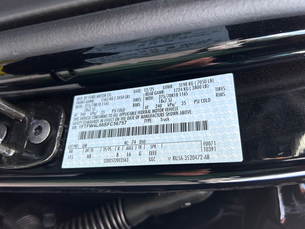 2025 Ford F-150 Tremor