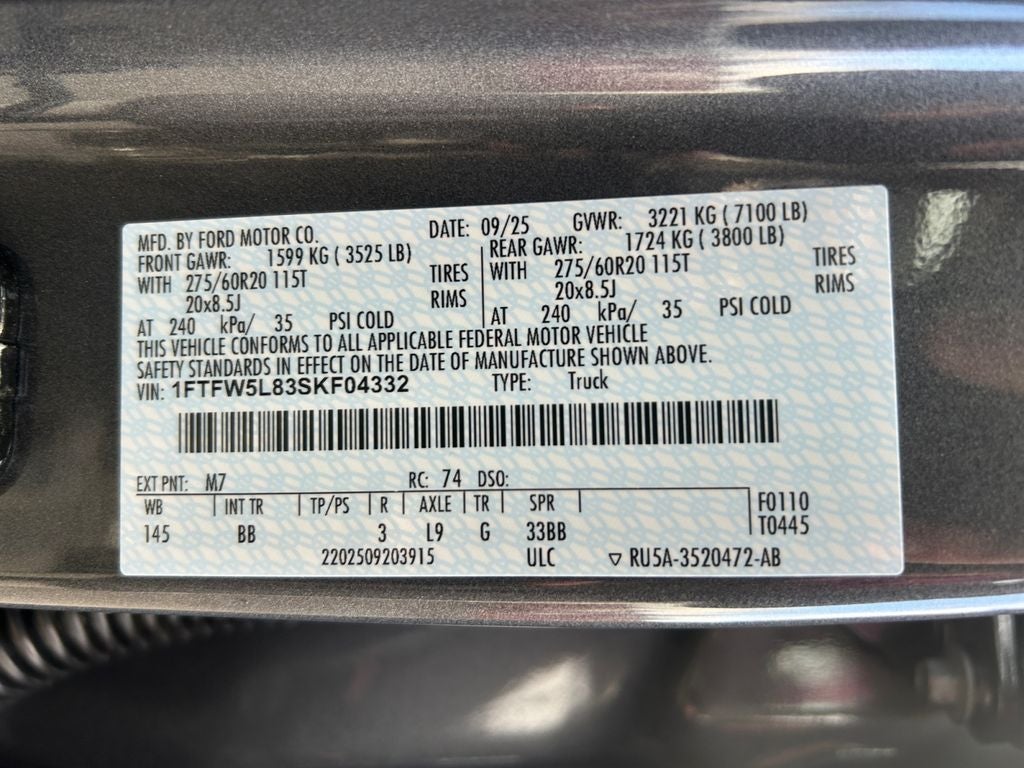 2025 Ford F-150 Lariat