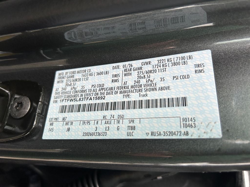 2026 Ford F-150 Lariat