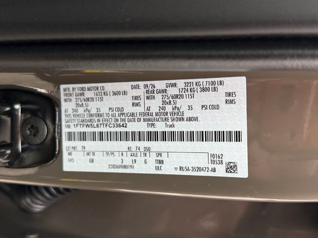 2026 Ford F-150 Lariat