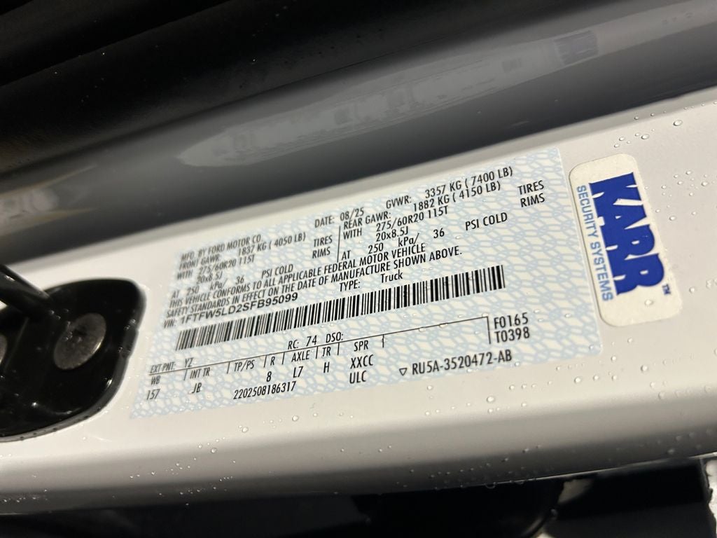 2025 Ford F-150 Lariat