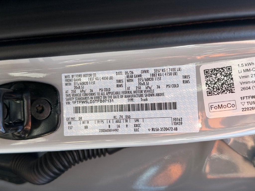 2026 Ford F-150 Lariat