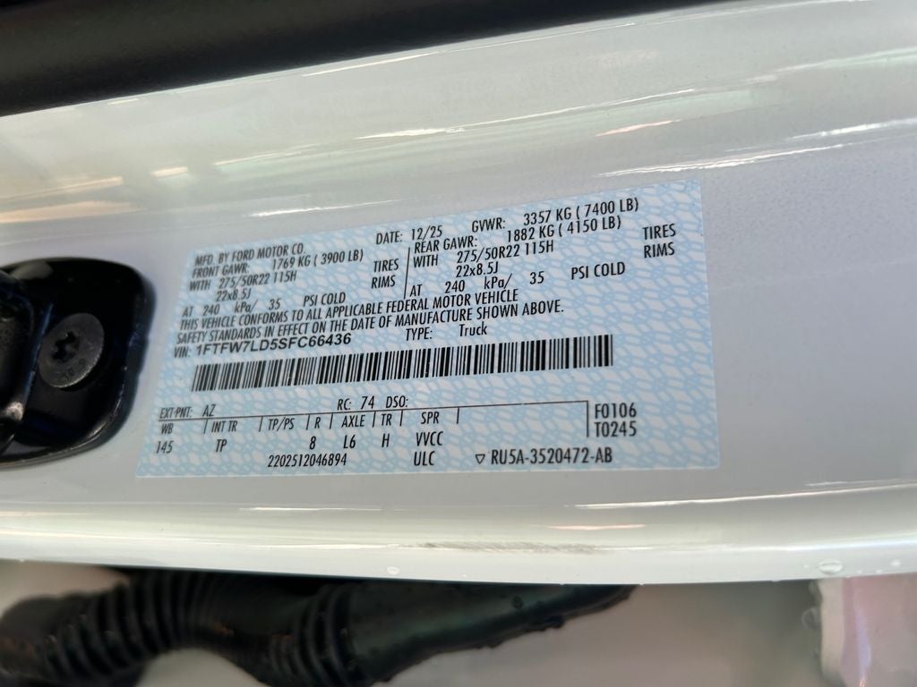 2025 Ford F-150 Platinum