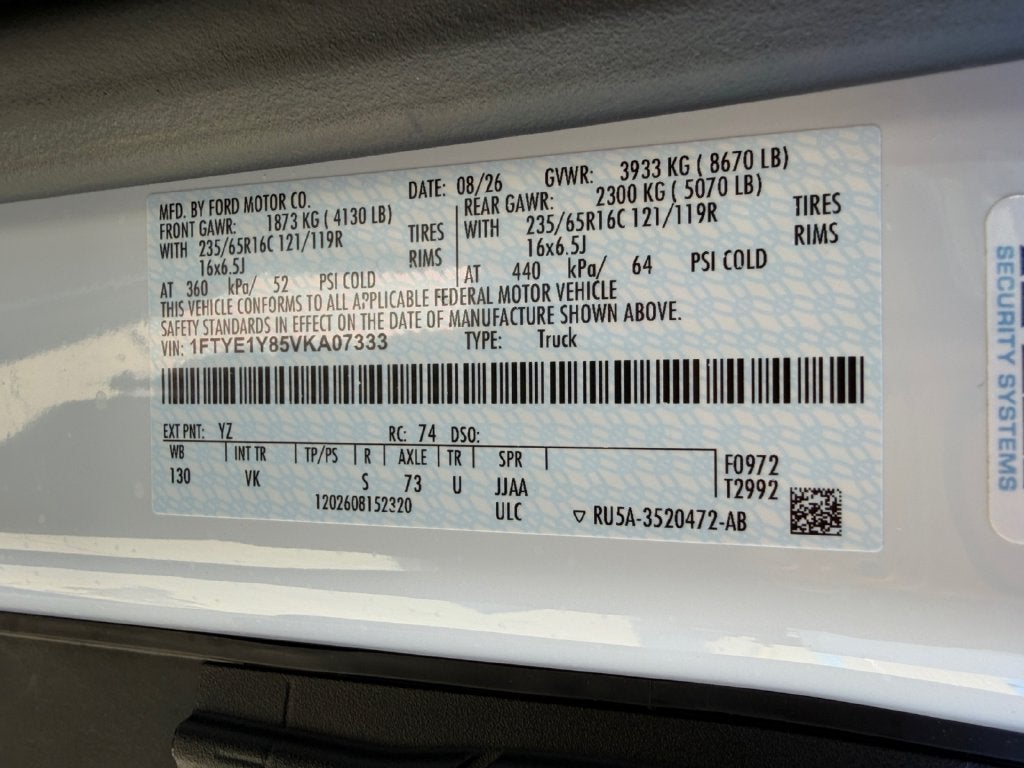 2027 Ford Transit-150 Base