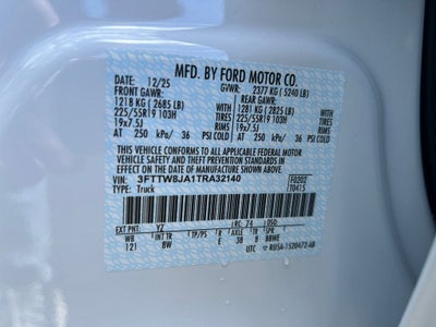 2026 Ford Maverick XLT